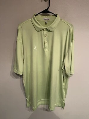 Camisa polo de golf Peter Millar Crown Summer Comfort para hombre XL verde elástica  Foto 1 de 4