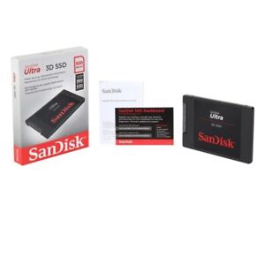 New SANDISK SSD Ultra 3D 500GB Internal SATA Solid State Drive SDSSDH3-500G 2.5"