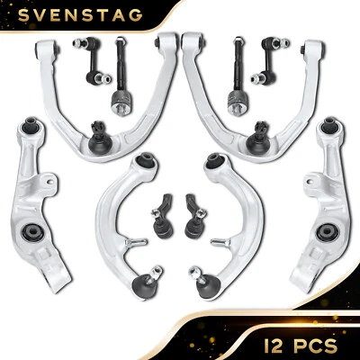Brazos de control superiores delanteros 12 piezas con rótula para Infiniti G35 2003-2007 Foto 1 de 4
