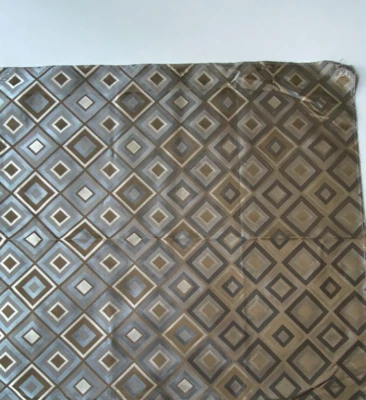 GP J Baker Diamond Austin in Taupe Designer Fabric Remnant 24x24" - Image 1 of 4