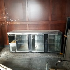 3 Door Glass Bar Cooler