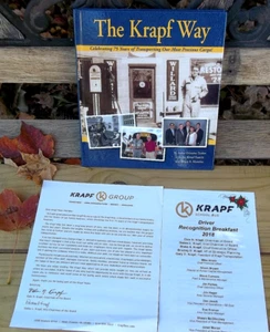 Krapf Way Krapf Group Bus Company 1942-2017 Chester County PA 75 Years Hc - Picture 1 of 15