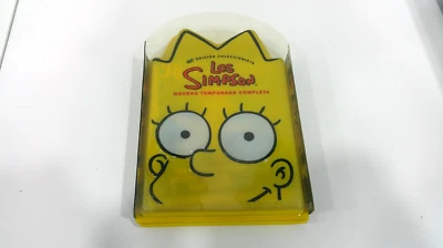 LOS SIMPSON DVD NOVENA TEMPORADA COMPLETA ( 4 DVD 25 EPISODIOS + POSTALES ) - Imagen 1 de 2