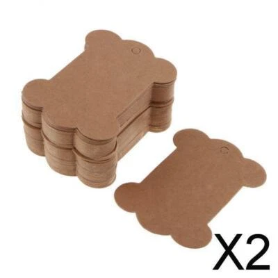 2X 50x Embroidery Floss Organizer Holder Winding Floss Bobbins Card for Sewing - Image 1 of 4