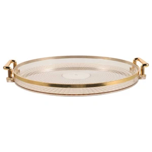Food Serving Tray Luxury Cake Serving Plate Party Dried Fruit Storage Tray - Picture 1 of 12