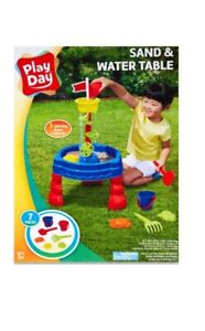Play Day Sand & Water Table - Creative Toy for Children Ages 3+, Brand New!!!