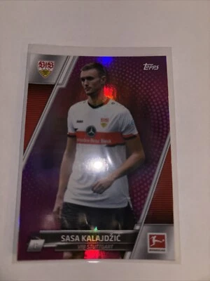 2021-22 Topps Bundesliga - #162 Sasa Kalajdzic (RC) Fuchsia Foil /125 - Image 1 of 2