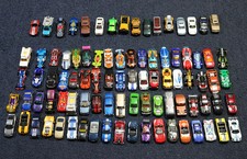 Mixed Lot of 90 Hot Wheels, Matchbox, Loose Diecast Cars Trucks Vehicles Racers