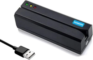 Deftun Card Reader Writer USB Swipe Encoder 3 Tracks MSR605X - Picture 1 of 6