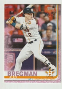 Alex Bregman 2019 Topps Mini Pink Parallel 25/09 #700 Astros On Demand - Imagen 1 de 1