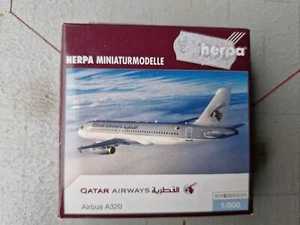 Herpa Wings 1:500 Airbus A320 QATAR AIRWAYS - Bild 1 von 5
