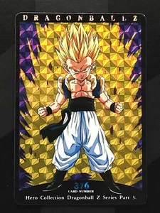 Dragon Ball Z Hero Collection Series 3 1995 Artbox Prism Holo 316 DBZ SS Gotenks - Picture 1 of 2