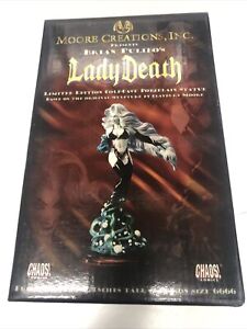 Lady Death Limited Edition (1999) 7" Statue  #1236/6666 | Chaos Comics| Moore