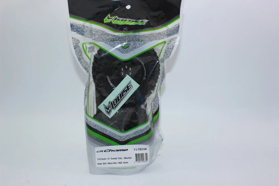 Louise LOUT 3231 VB CR-CHAMP 1.9 supersoft Crawler-Komplettrad 1:10 TRX 4 NEU  - Bild 1 von 4