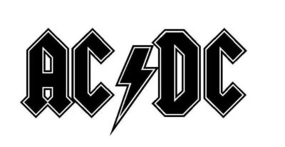 CHALMATION CREATIONS AC/DC Music Vinyl Die Cut Car Decal Sticker - FREE SHIP🚗🚙🚌🚛🚜🏍💨 fast-
