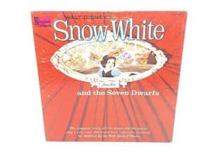 Disneyland Records Snow White & The 7 Dwarfs Magic Mirror ST3906 1962 Vinyl VG - Picture 1 of 6