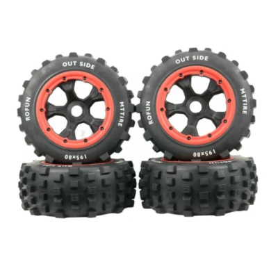 CROSS KNOBBY RÄDER GIANT GRIP V+H HPI BAJA 5T 5SC LOSI 5ive-T CARBON BREAKER 2 - Bild 1 von 3