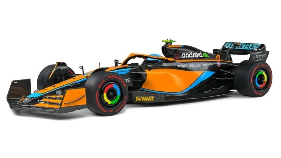Modellino auto formula 1 F1 scala 1:18 Solido MCLAREN MCL36 Norris 2022 gp NEW - Immagine 1 di 1