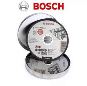 Discos de corte Bosch para acero inoxidable metal inoxidable 125 mm súper delgados 1 mm 5" pulgadas - Imagen 1 de 14