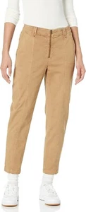 Essentials Women's Stretch Chino Utility Detail Pant, Camel, Size 2/ 27W - Picture 1 of 8