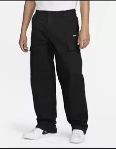 Nike SB Skateboarding Cargo Pants Black FD0401-010 Size 26 - Picture 1 of 7