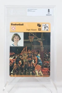1977-79 Sportscaster Inge Nissen Serie 76 # 76-14 BGS 8 Rookie höchst bewertet - Bild 1 von 2