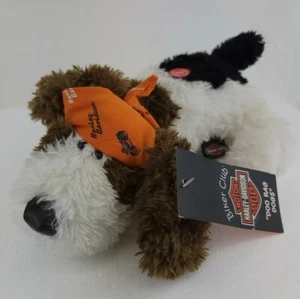 2005 Harley Davidson Doo Rag Dog With Working Bark Sound Stuffed Animal 10"  New - Picture 1 of 10
