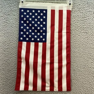 Bandiera da giardino USA americana in poliestere stampato Ole Glory famiglie militari - Foto 1 di 10