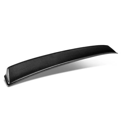 Alerón de techo para parabrisas trasero de fibra de carbono Fit 17-21 Mercedes C300 C250 cupé Foto 1 de 4