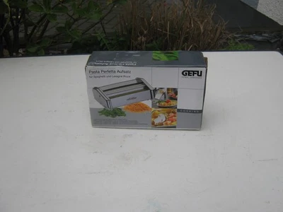 Edelstahl Pastaaufsatz Küche Nudelmaschine Saghetti Und Lasagne Rice  Neu OVP - Bild 1 von 4