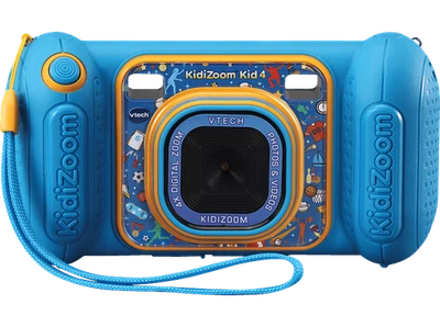 VTECH KidiZoom Kid 4 Kinderkamera, Blau - Bild 1 von 3