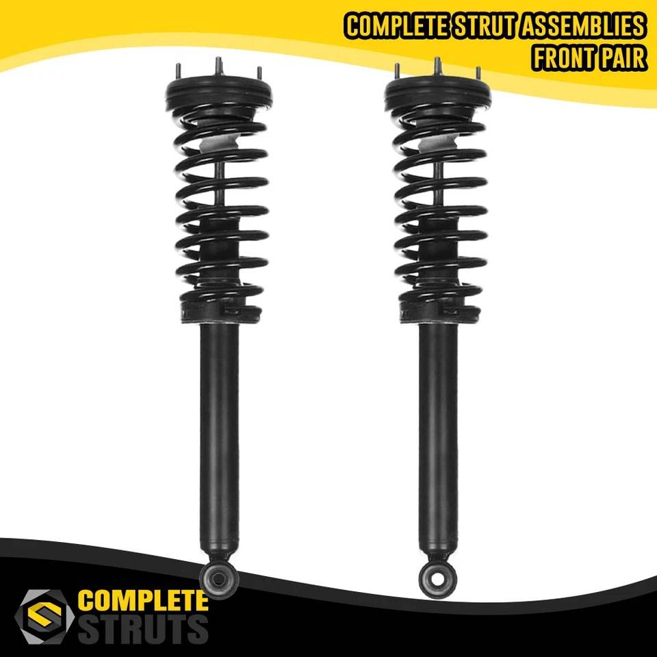 Front Pair Complete Strut & Coil Spring Assemblies for 2000-2002 Jaguar S-Type Foto 1 de 4