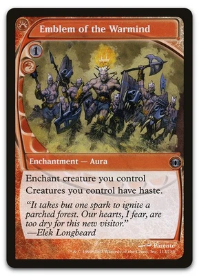 Emblem of the Warmind #112 (NM) Future Sight FUT Magic MTG - Image 1 of 2