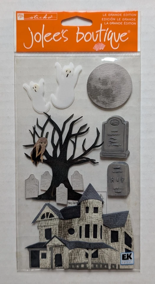 Haunted House Jolee's Boutique Stickers SPJBLG022 Halloween