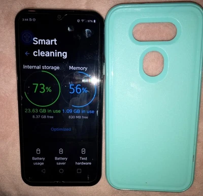 HALF OFF BARELY USED BOOST MOBILE LG TRIBUTE MONARCH 4G PHONE WORTH $69 ONLY $35 - Image 1 of 4