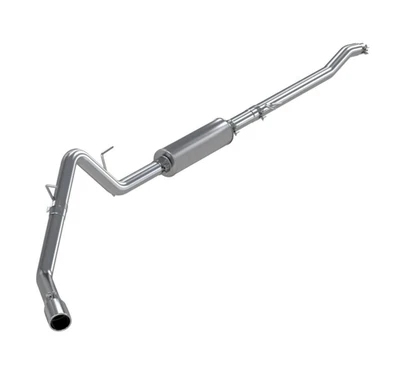 Выхлопная труба MBRP 3 дюйма Cat-Back AL с одним выходом из нержавеющей стали подходит для Dodge Dakota 2005-2007 годов выпуска - Изображение 1 из 4