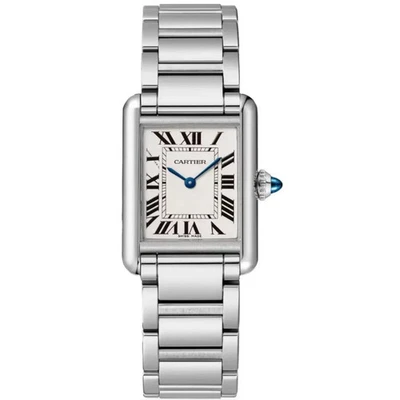 New Cartier Tank Must Silver Dial Stainless Steel Women's Watch WSTA0107 - Image 1 of 2
