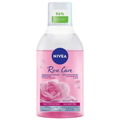 Nivea Rose Care Biphase Mizellen Make-up Entferner 400 ml ist eine Pflege, die d - Bild 1 von 2