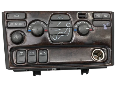 Panel de interruptor de control de clima central de CA Volvo S60 V70 2001-09 sedán OEM Foto 1 de 4