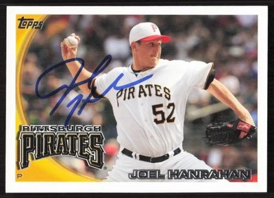 2010 Topps Update Joel Hanrahan Auto Pittsburgh Pirates #US-257 Card Signed - Image 1 of 2