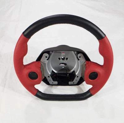 94 95 96 97 Dodge Ram Steering Wheel Customized Upgrade NEW LEATHER RED OEM - Image 1 of 4