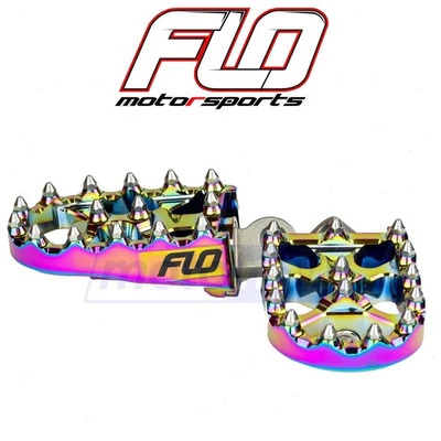 Flo Moto Style Footpeg Set for 1977-1978 Harley Davidson XLCR Cafe Racer - oj Foto 1 de 4