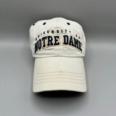 Vintage Notre Dame Fighting Irish Zephyr Graf-X Adult S NCAA Blue White Hat Cap - Image 1 of 4