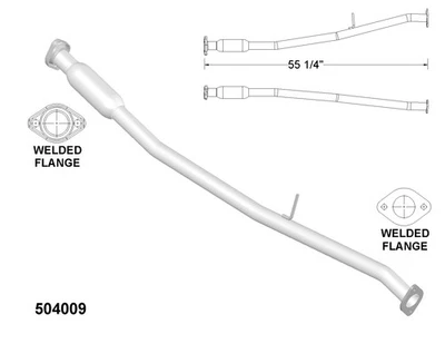Exhaust and Tail Pipes for 1995-1998 Subaru Legacy - Image 1 of 2