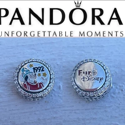 Pandora Disneyland París exclusivo EURO DISNEY 1992 MICKEY FANTASIA encanto Foto 1 de 4