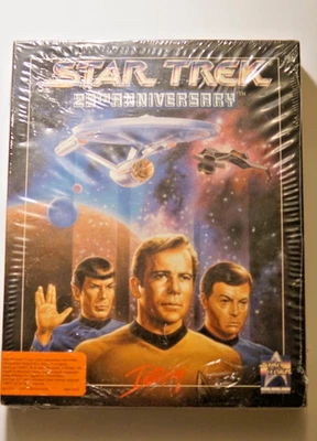 Star Trek 25th Anniversary PC 1991 IBM Tandy 3.5" Disks Unopened Vintage Gaming - Image 1 of 3