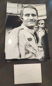 Lucien Bianchi original Autogramm,autograph,Formel 1,Le Mans,Verstorben - Bild 1 von 2