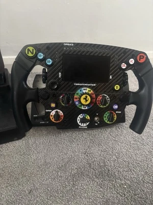 Thrustmaster t1000 Ferrari Wheel With Base And Pedals - Image 1 of 3