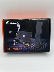 Gigabyte AORUS Wi-Fi 7 PCle Wi-Fi Card / Bluetooth 5.3 5800Mbps 4K-QAM GC-WIFI7 - Picture 1 of 6