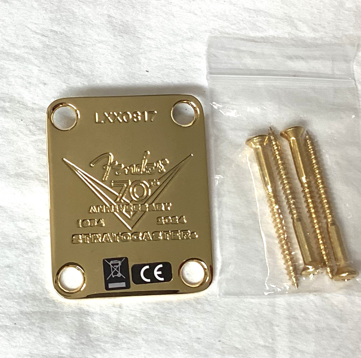 Fender Custom Shop Neck Guitar Plates for sale - eBay